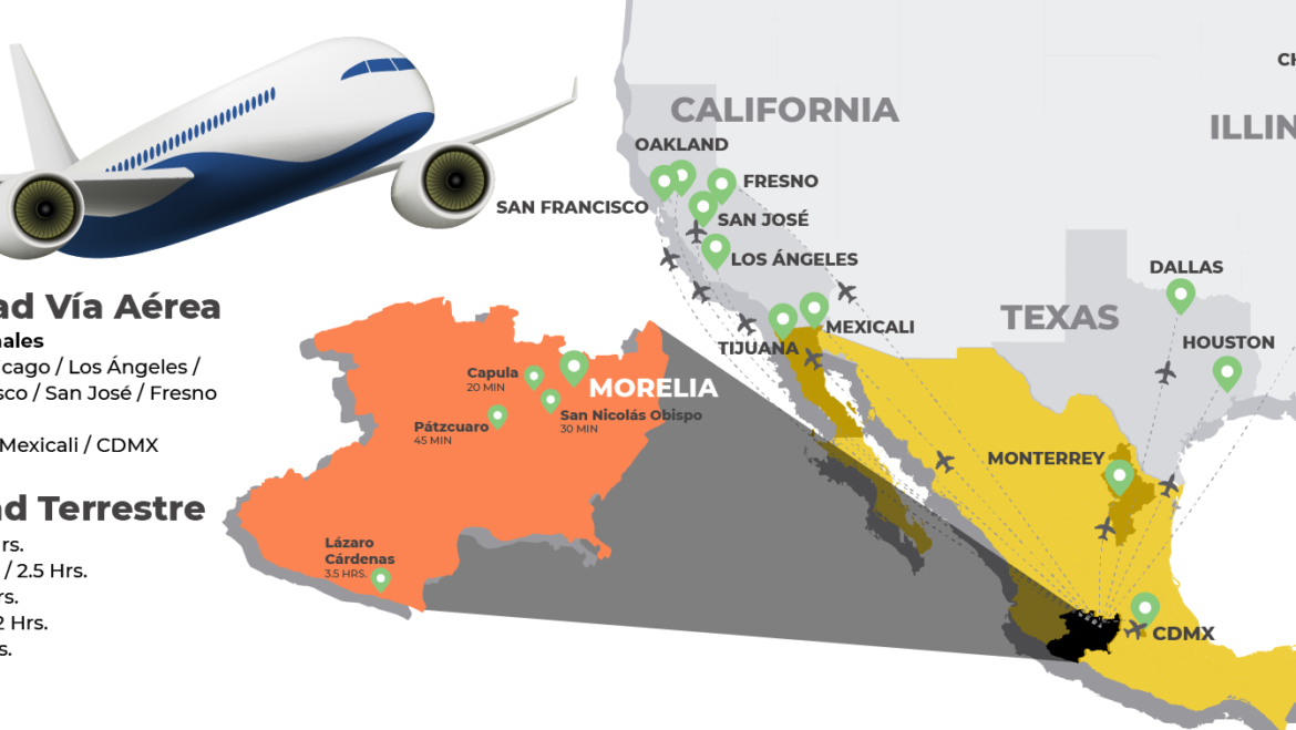 ¡Vuelo  express Morelia – CDMX ya es una realidad!